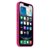 Original Apple iPhone 16e Silicone Case - Fuchsia (MD3W4ZM/A)