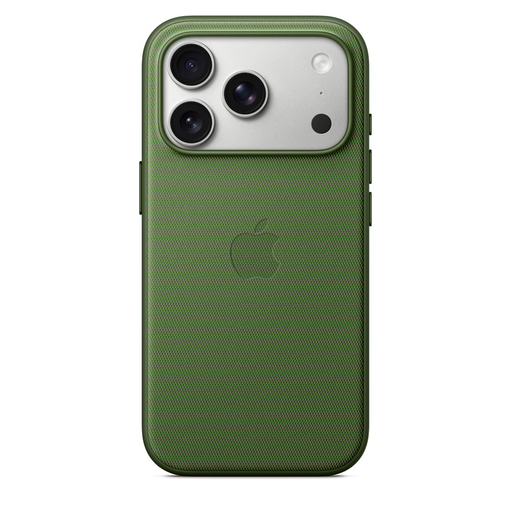 Original Apple iPhone 17 Pro TechWoven Case - MagSafe Compatible - Green (MGF74ZM/A)