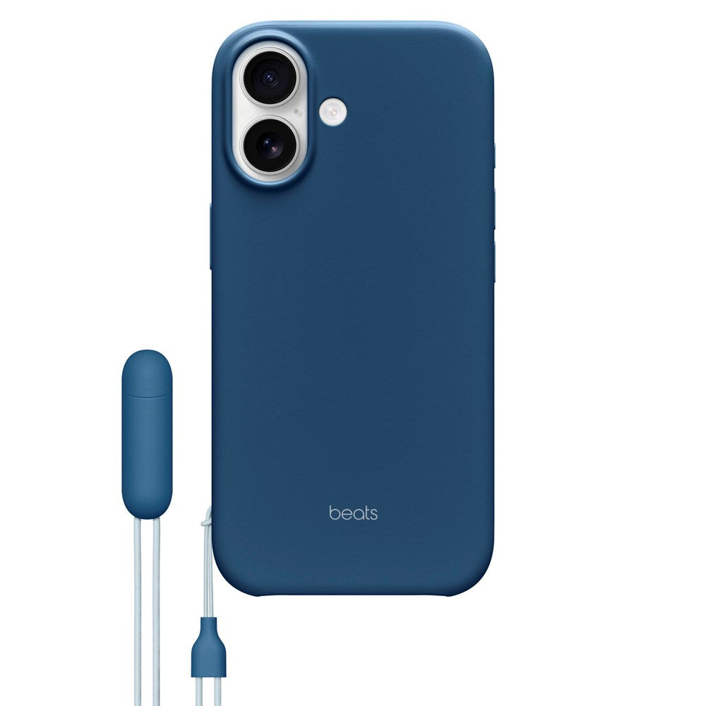 Beats iPhone 17 Case with Strap - MagSafe Compatible - Bedrock Blue