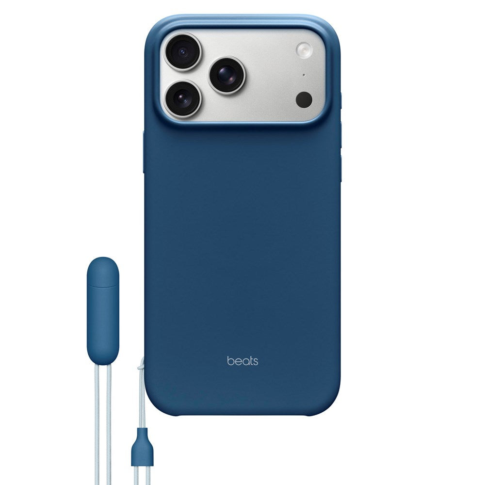 Beats iPhone 17 Pro Max Case with Strap - MagSafe Compatible - Bedrock Blue