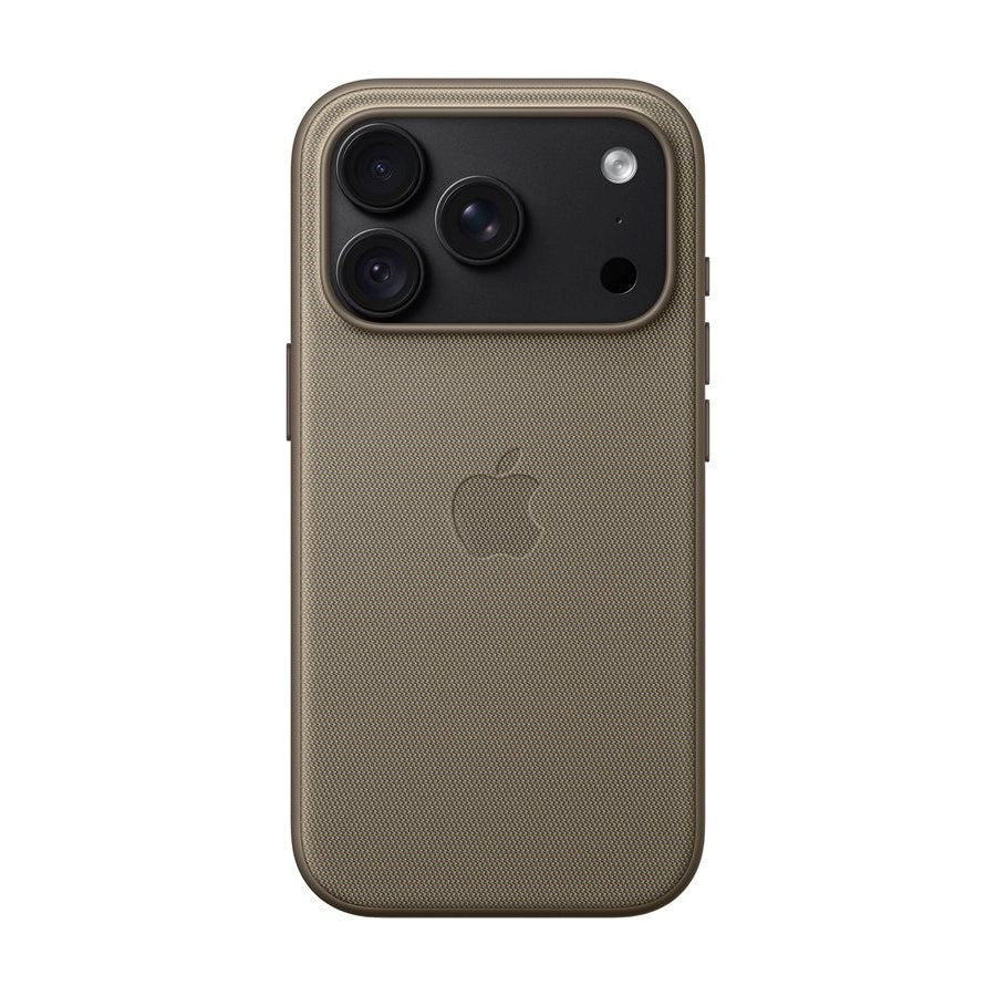 Original Apple iPhone 18 Pro TechWoven Case - MagSafe Compatible - Taupe (MKD44ZM/A)