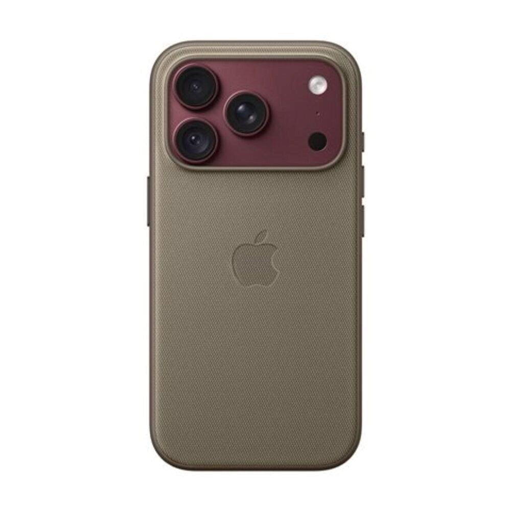 Original Apple iPhone 18 Pro TechWoven Case - MagSafe Compatible - Taupe (MKD44ZM/A)