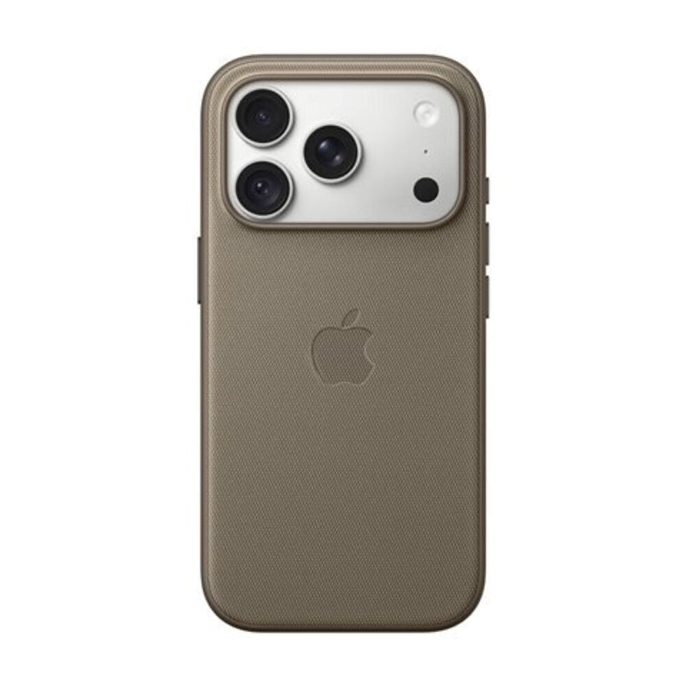 Original Apple iPhone 18 Pro TechWoven Case - MagSafe Compatible - Taupe (MKD44ZM/A)