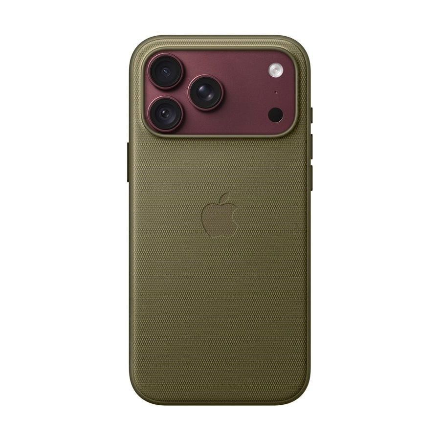 Original Apple iPhone 18 Pro Max TechWoven Case - MagSafe Compatible - Olive (MKDP4ZM/A)