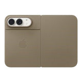 iPhone Duo Original Apple Folio Case w. Kickstand - MagSafe Compatible - Taupe (MKR64ZM/A)