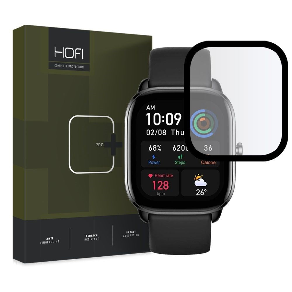 Amazfit GTS 4 Mini Hofi Hybrid Pro+ Screen Protection - Transparent / Black