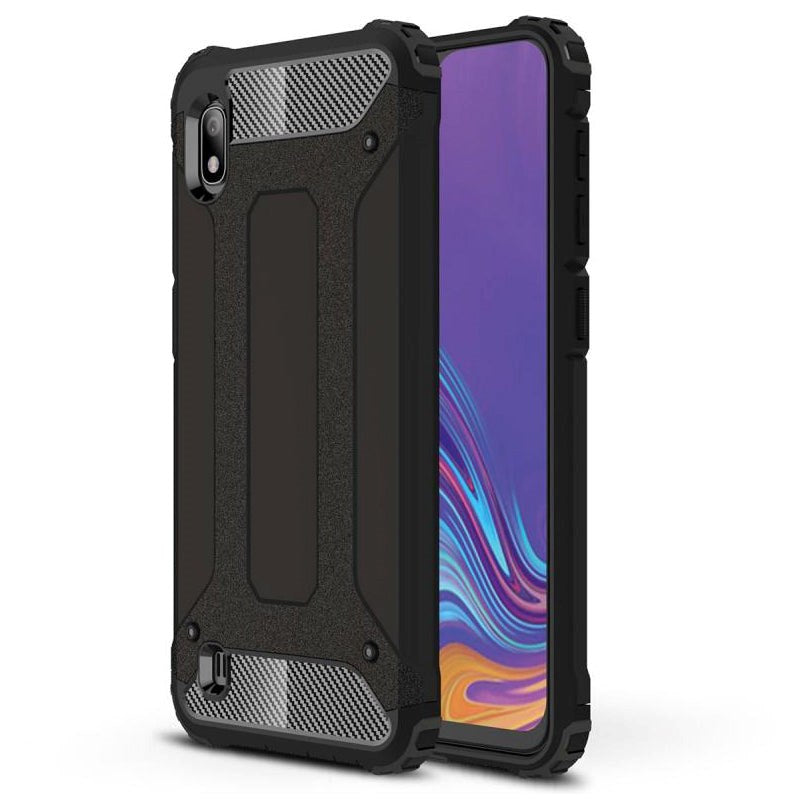 Samsung Galaxy A10 Heavy Duty Tough Case - Black