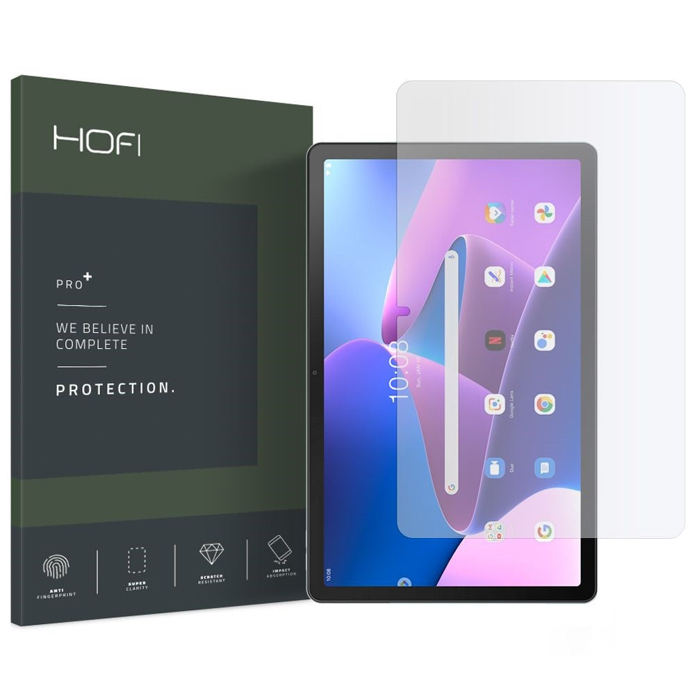 Lenovo Tab M10 Plus (3. Gen) 10.6" (TB-125F/128F) HOFI Pro+ Tempered Glass Screen Protector - Transparent