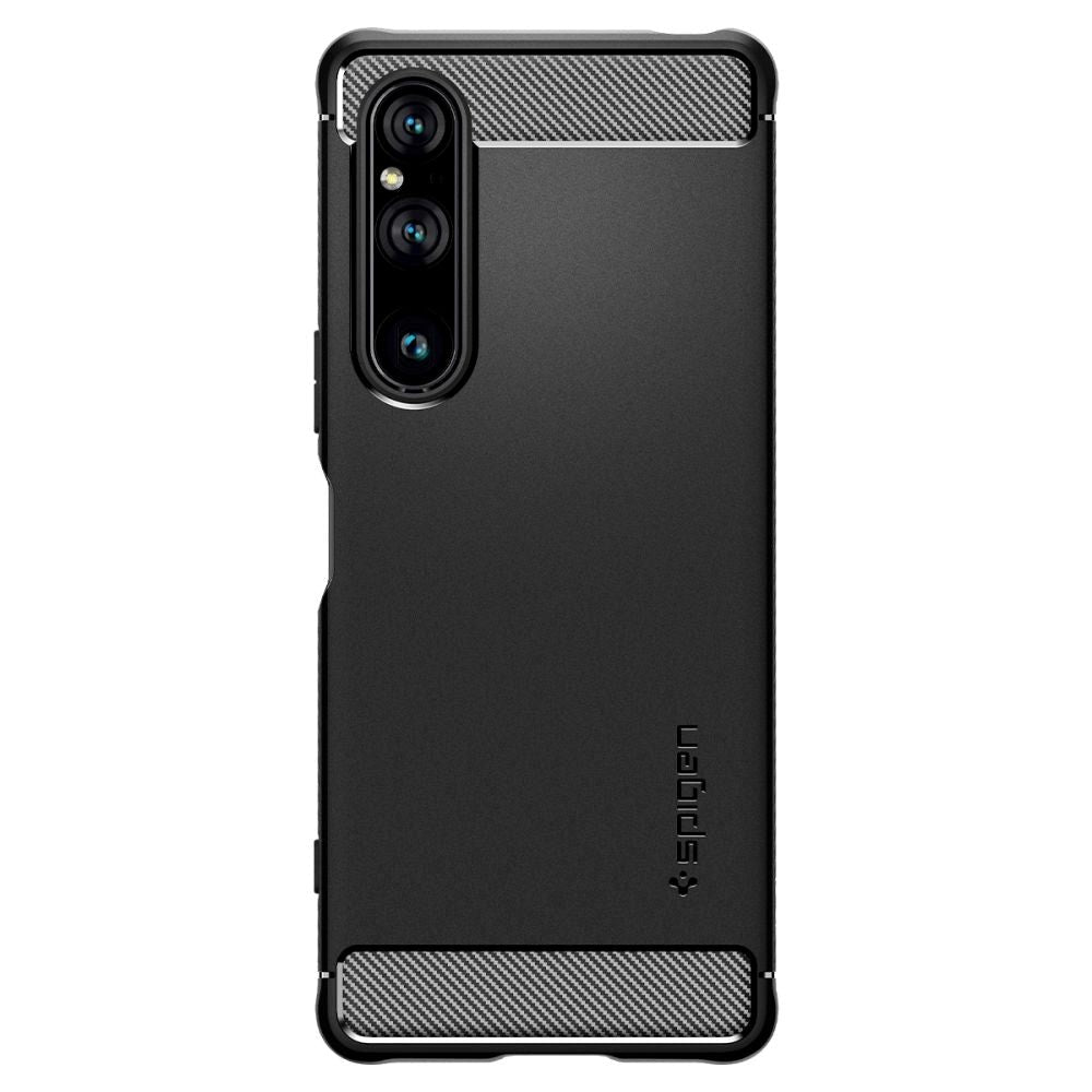 Sony Xperia 1 V Spigen Rugged Armor Case - Matte Black