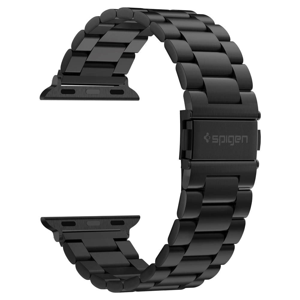 Spigen Apple Watch (42/44/SE/45/46/49mm) Modern Fit Metal Strap - Black