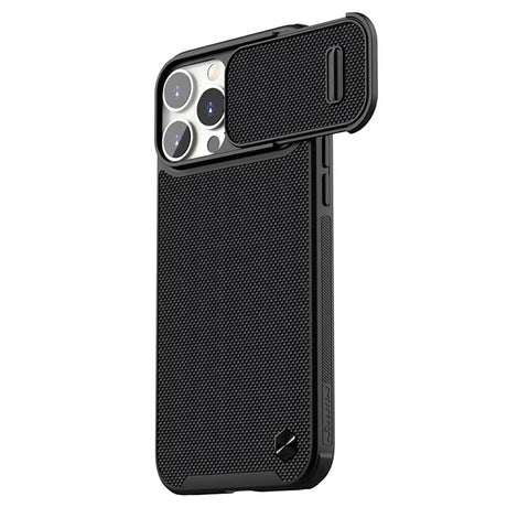 iPhone 14 Pro Max Nillkin Textured S Camshield Case - Black