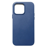 Mujjo iPhone 14 Pro Max Leather Case - MagSafe Compatible - Blue