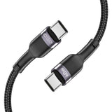 Tech-Protect Ultraboost USB-C to USB-C Cable PD60W/3A 2m - Black