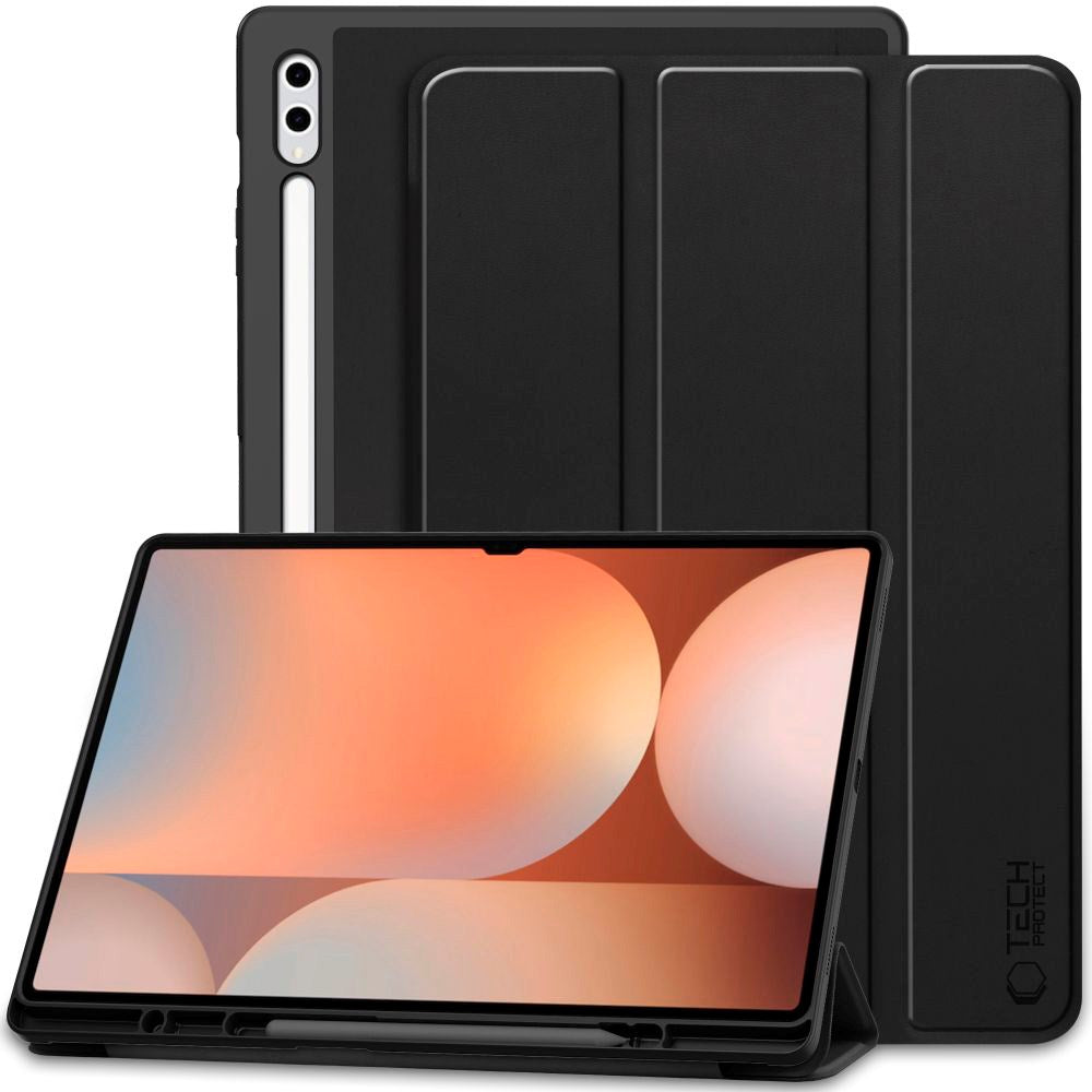 Tech-Protect SC Pen Cover for Samsung Galaxy Tab S8/S9/S10 Ultra 14.6" - Black