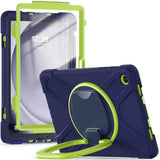 Tech-Protect Samsung Galaxy Tab A9+ (Plus) X-Armor Case - Kickstand - Blue / Green