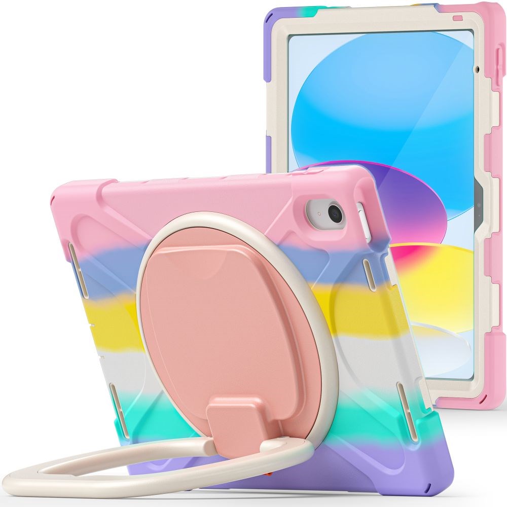 Tech-Protect iPad 10.9" (2022) X-Armor Case - Kickstand - Multicolored