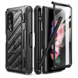 Samsung Galaxy Z Fold3 (5G) SUPCASE Unicorn Beetle Pro Case with Screen Protector - Black