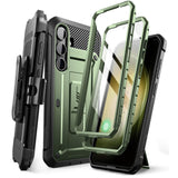 Samsung Galaxy S24 SUPCASE Unicorn Beetle Pro 2-Set Tough Case w. Screen Protection - Green