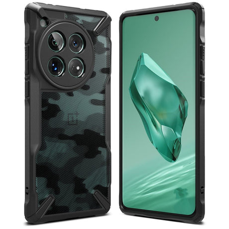 OnePlus 12 Ringke Fusion X Case - Black / Camo