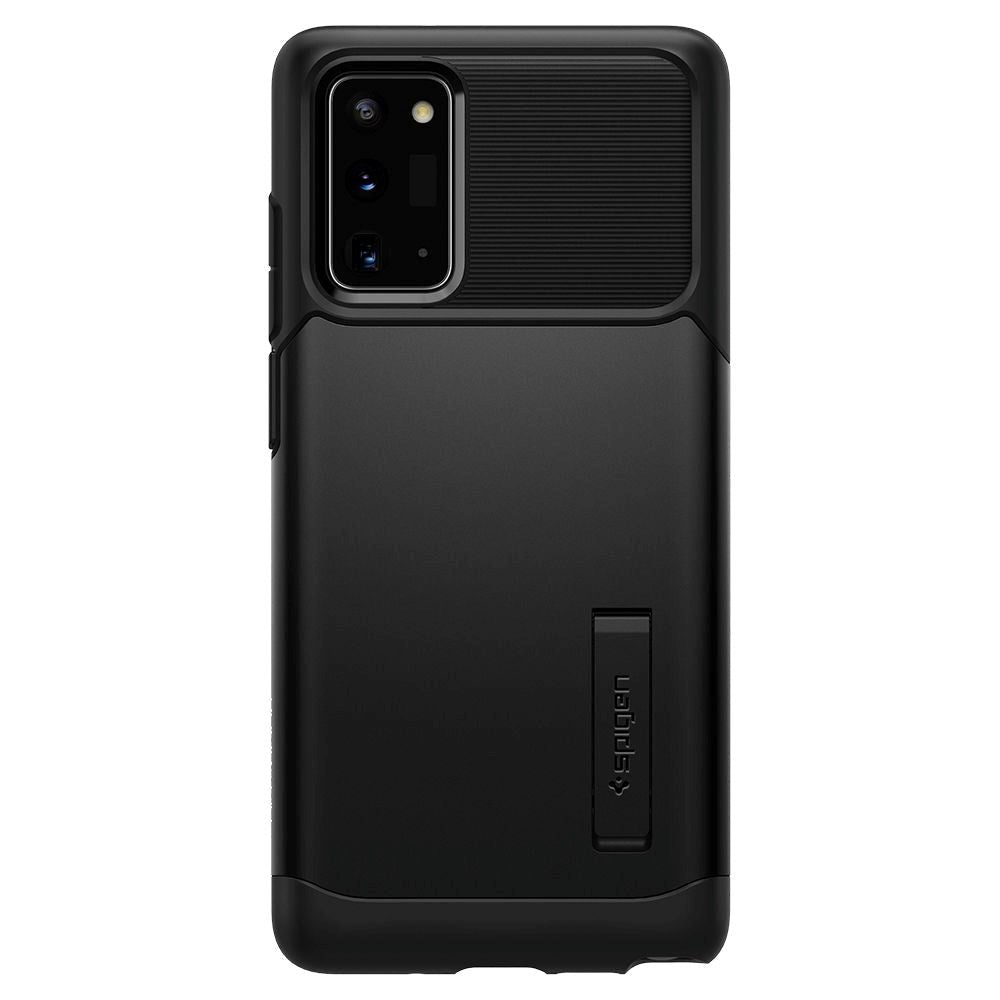 Samsung Galaxy Note 20 Case Spigen Slim Armor w. Kickstand - Black