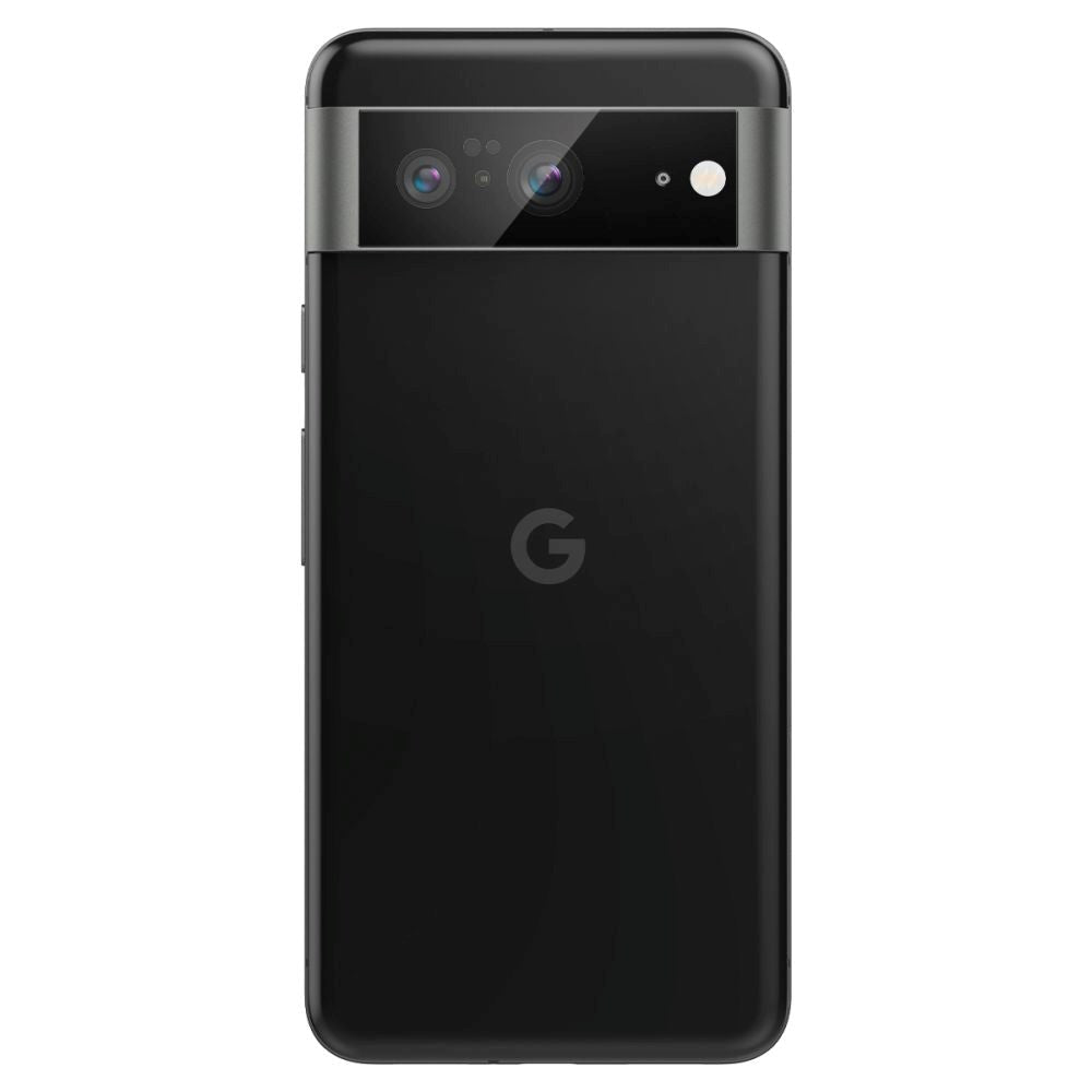 Google Pixel 8 Spigen Camera Lens Protective Glass - Black / Transparent - 2 pcs.