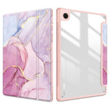 Samsung Galaxy Tab A8 10.5" (2021) Tech-Protect Smartcase Hybrid Tri-fold Case - Pink Marble