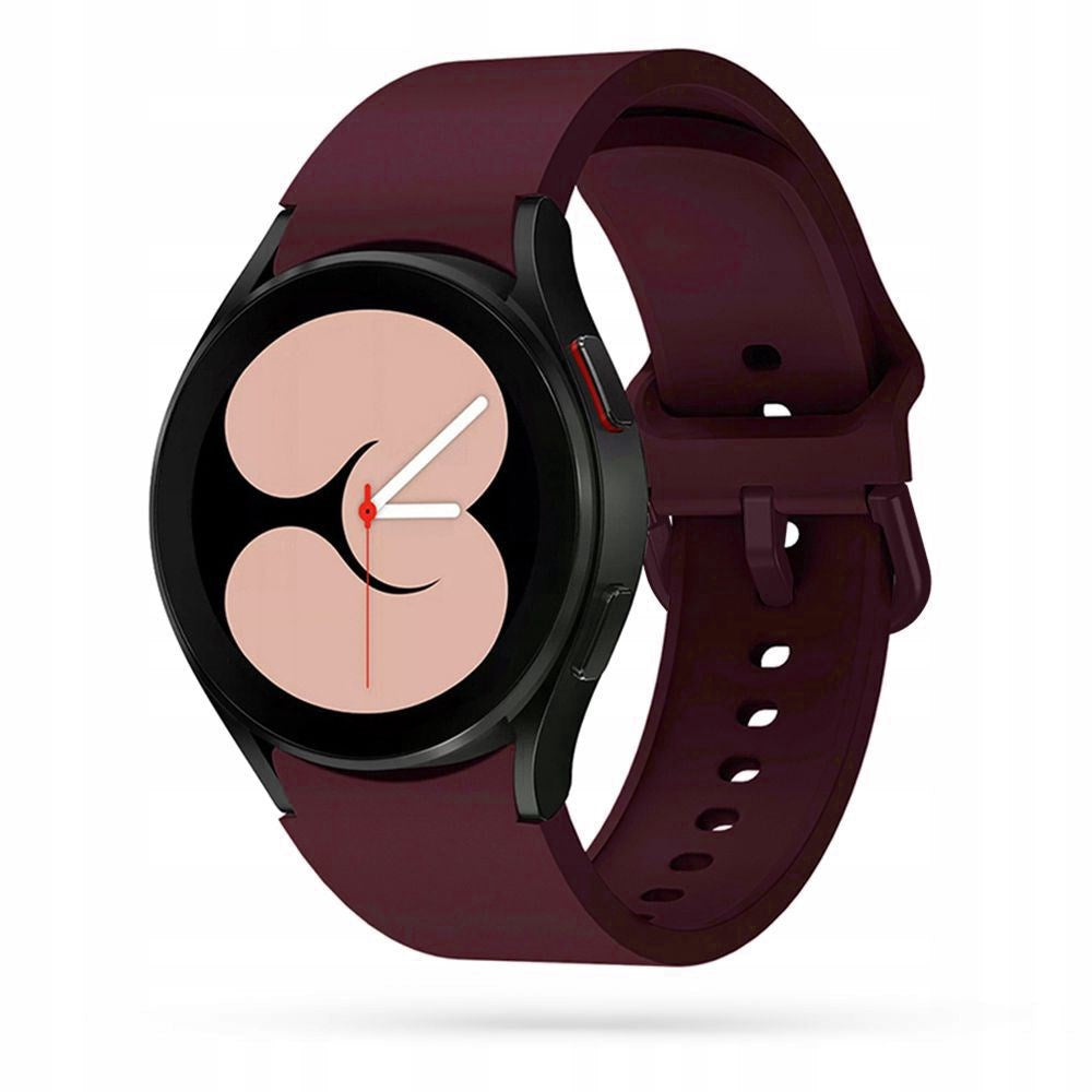 Samsung Galaxy Watch 4 (40-44mm) / Watch 4 Classic (42-46mm) Tech-Protect Icon Band Strap - Bordeaux