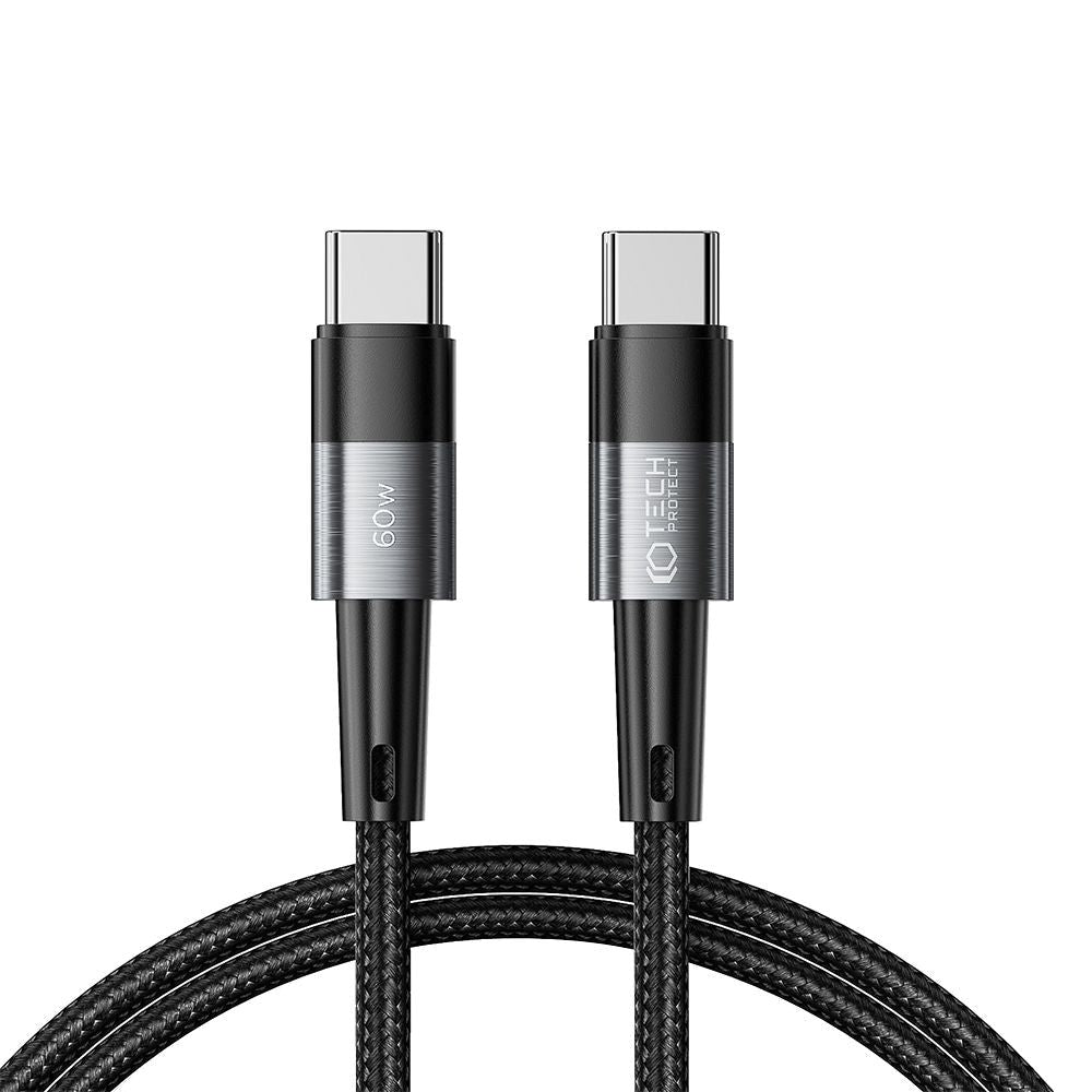 Tech-Protect Ultraboost USB-C to USB-C Cable 60W/3A 2m - Black