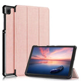 Samsung Galaxy Tab A7 Lite 8.7" Tech-Protect Smartcase w. Tri-fold Stand - Rose Gold