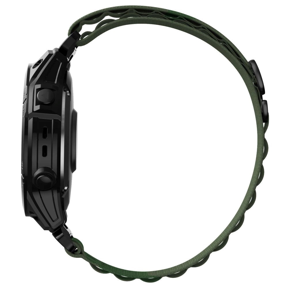 Universal Garmin 26mm QuickFit Tech-Protect Nylon Pro Strap - Green