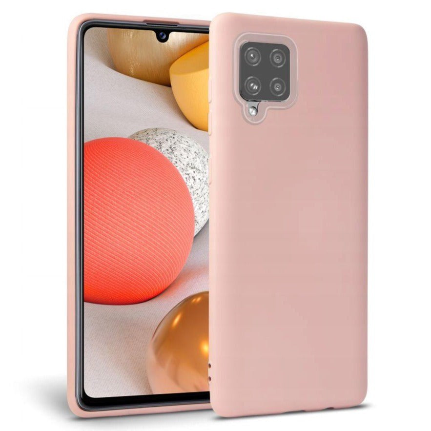 Samsung Galaxy A42 (5G) Tech-Protect Icon Silicone Case - Pink