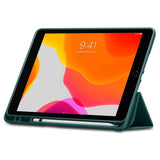 iPad 10.2" (2021 / 2020 / 2019) Spigen Urban Fit Fabric Case w. Pen Holder - Green