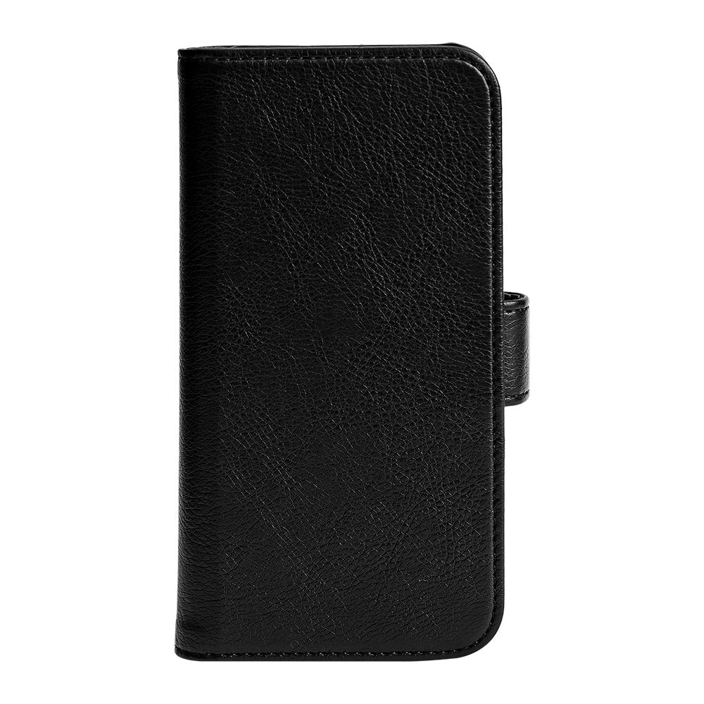 Essentials Universal 6.5" PU Leather Flip Cover w. Card Holder - Black