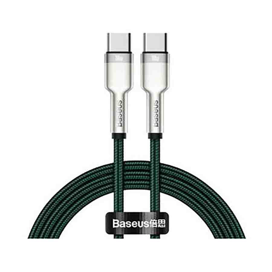 Baseus Cafule Cable USB-C to USB-C 2m 100W - Green