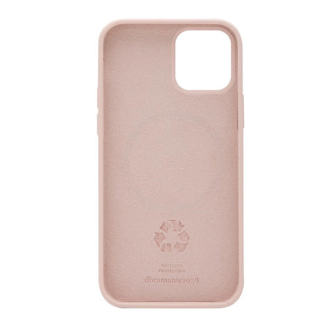 dbramante1928 iPhone 13 Mini Monaco Case - 100% Recycled Plastic - MagSafe Compatible - Pink Sand