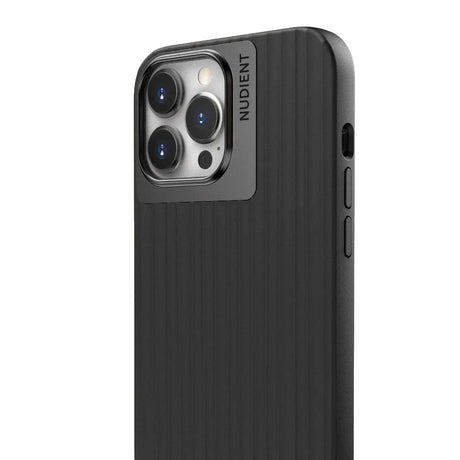 Nudient Bold iPhone 13 Pro Case - Charcoal Black