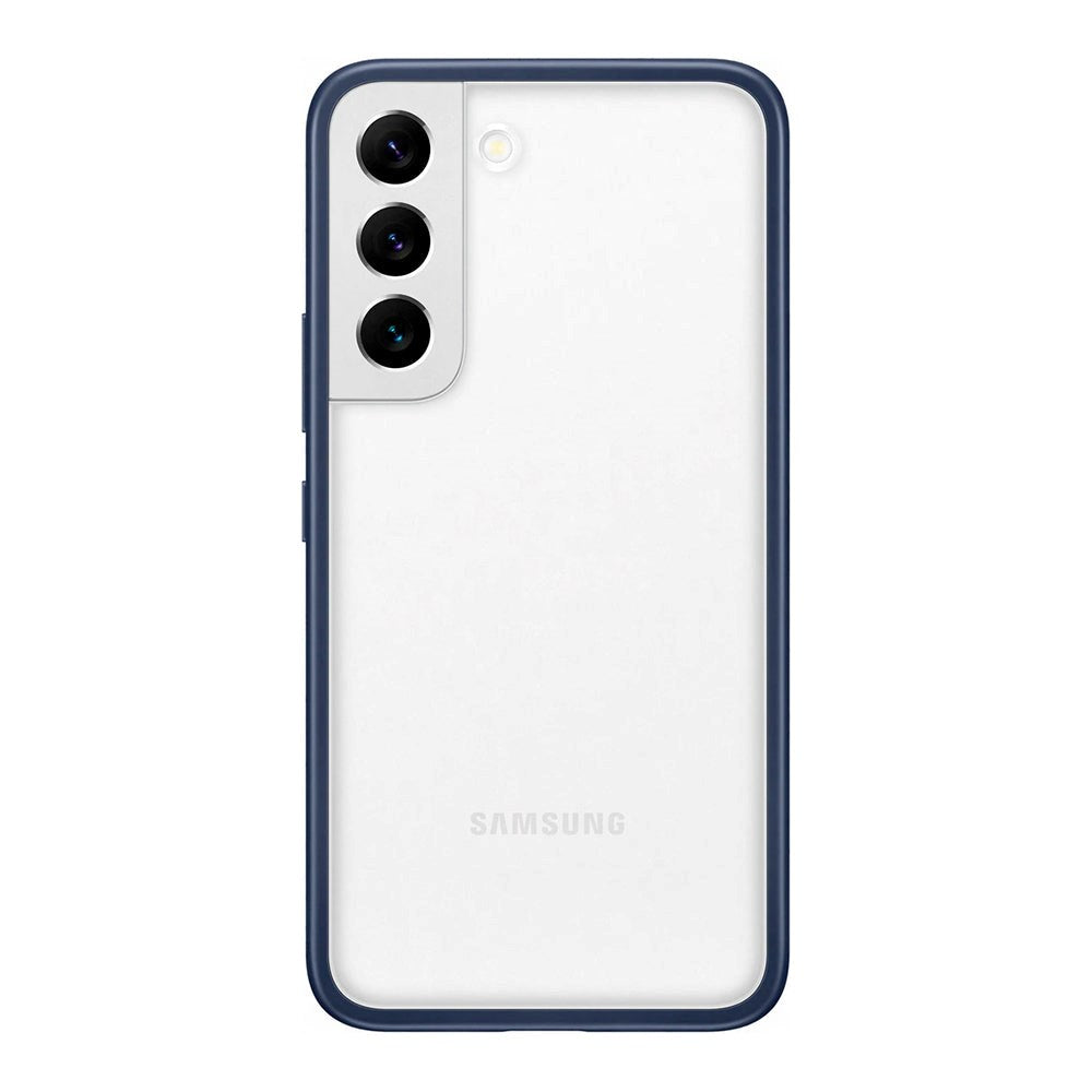 Original Samsung Galaxy S22+ (Plus) Frame Case w. Mirror - Navy (EF-MS906CNEGWW)