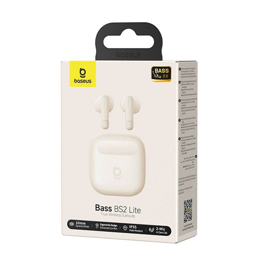 Baseus Bass BS2 Lite True Wireless Headphones - Pink