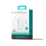 Joyroom JR-PR2 35W PowerBank with Retractable USB-C Cable & Built-in USB-C Cable - 10.000mAh - White