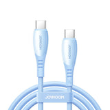 Joyroom 60W USB-C to USB-C Cable - 1.2m - Blue