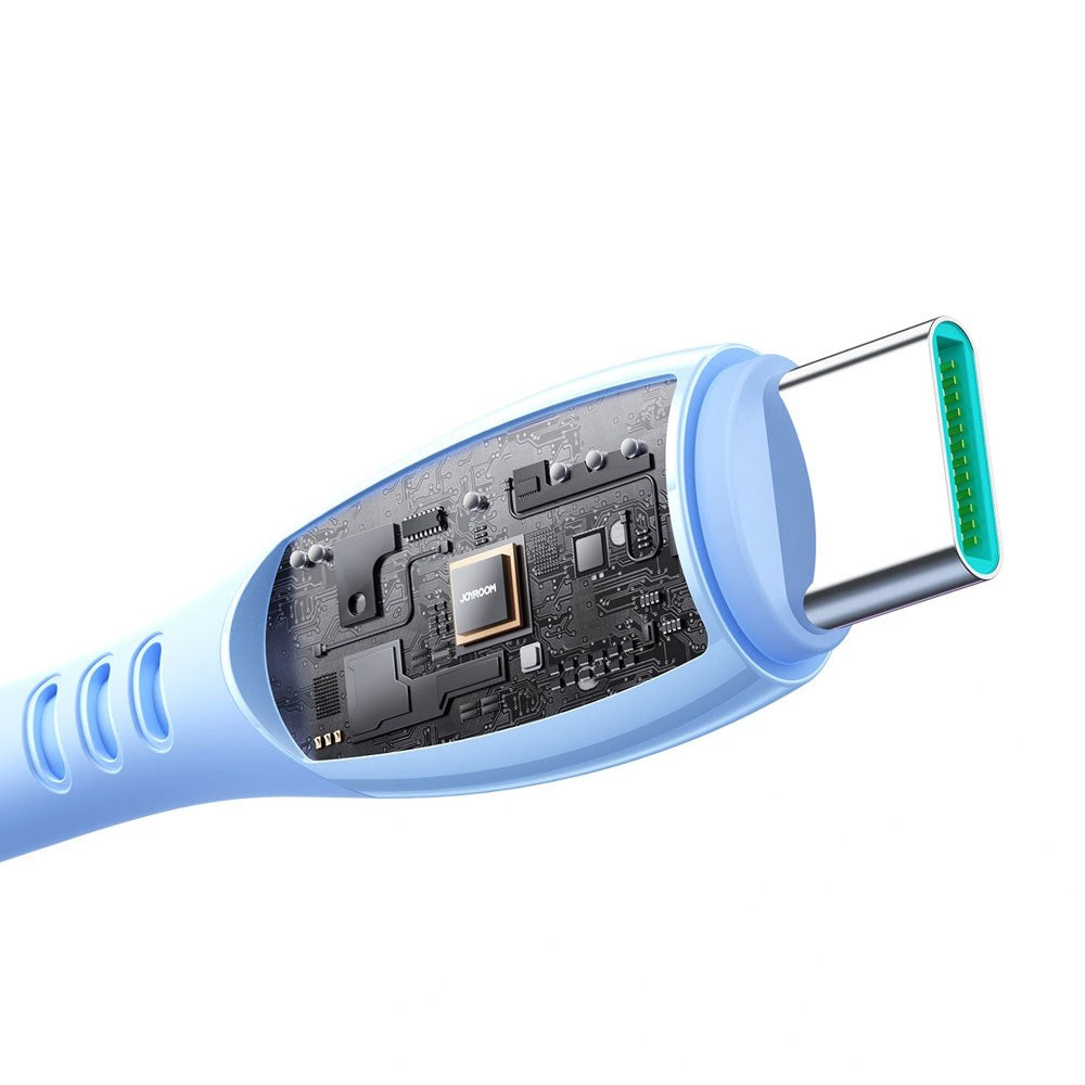 Joyroom 60W USB-C to USB-C Cable - 1.2m - Blue