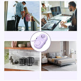 ORICO 20W 5-in-1 Power Strip with 2 x Schuko 2 x USB-A 1 x USB-C - Purple