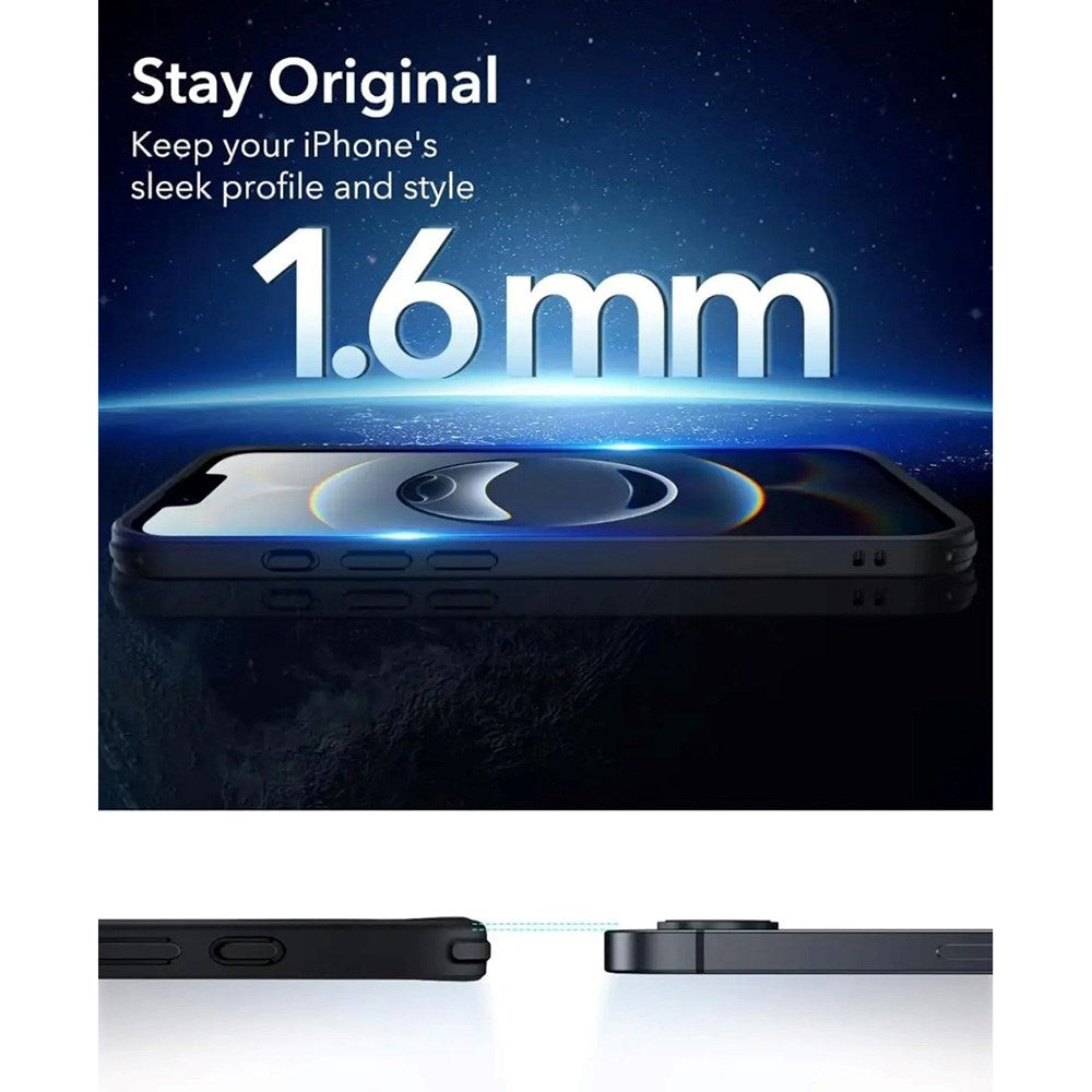 ESR iPhone 16e Classic Hybrid Case - MagSafe Compatible - Matte Black
