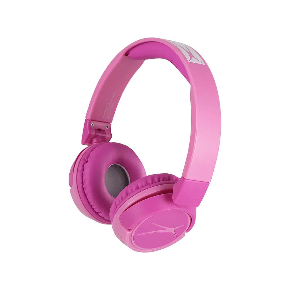 Altec Lansing 2-in-1 Headset for Kids with / without Cable - On-Ear Design - Pink