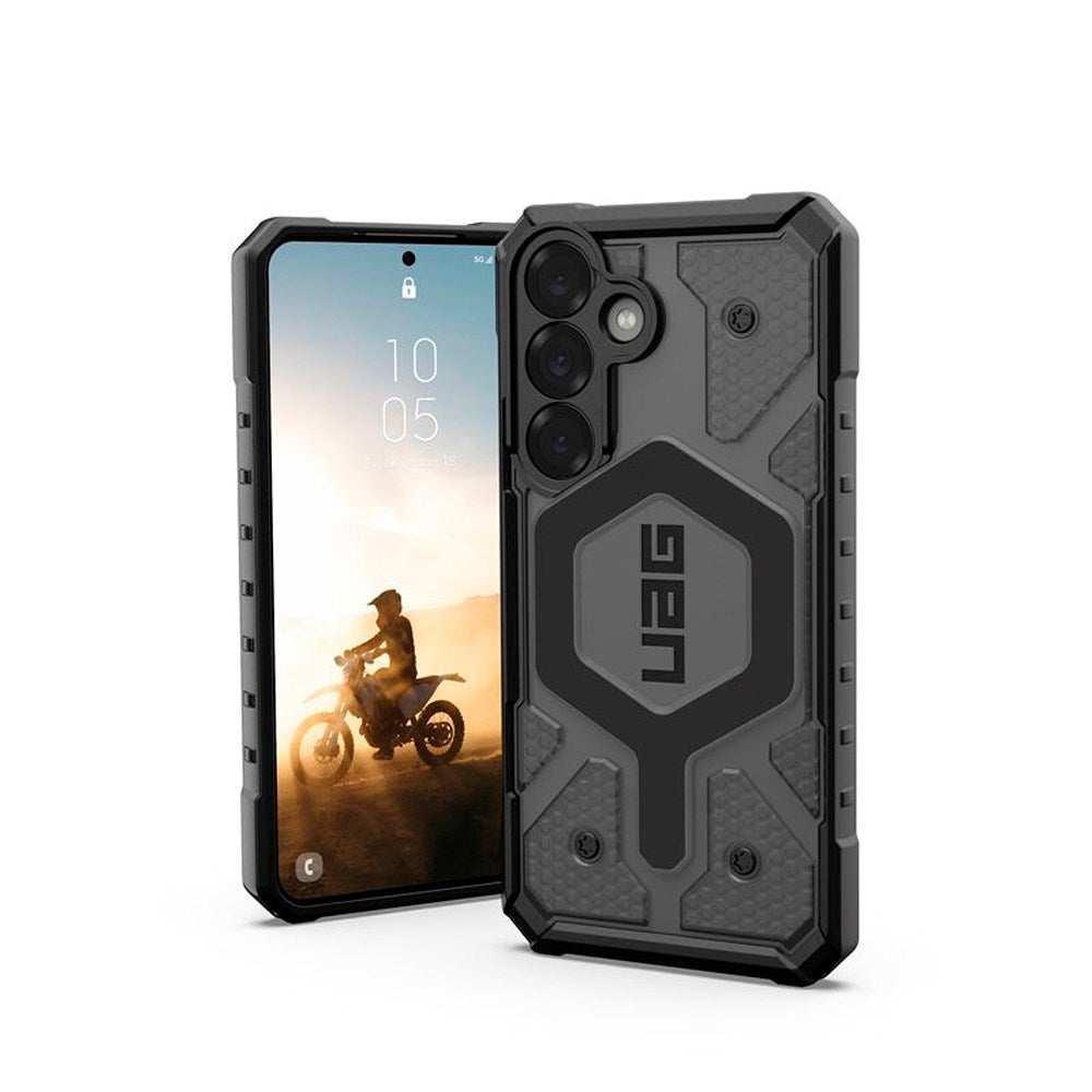 Samsung Galaxy S25 UAG PATHFINDER Series Case - Qi Compatible - Clear / Ash