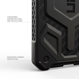 Samsung Galaxy S26 UAG Monarch Pro Carbon Hybrid Case – MagSafe Compatible – Black