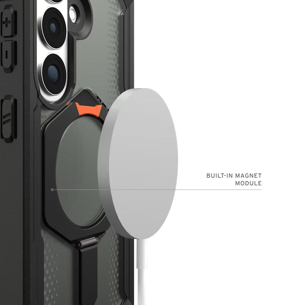 Samsung Galaxy S26 UAG Plasma XTE Case - MagSafe Compatible - Black / Orange