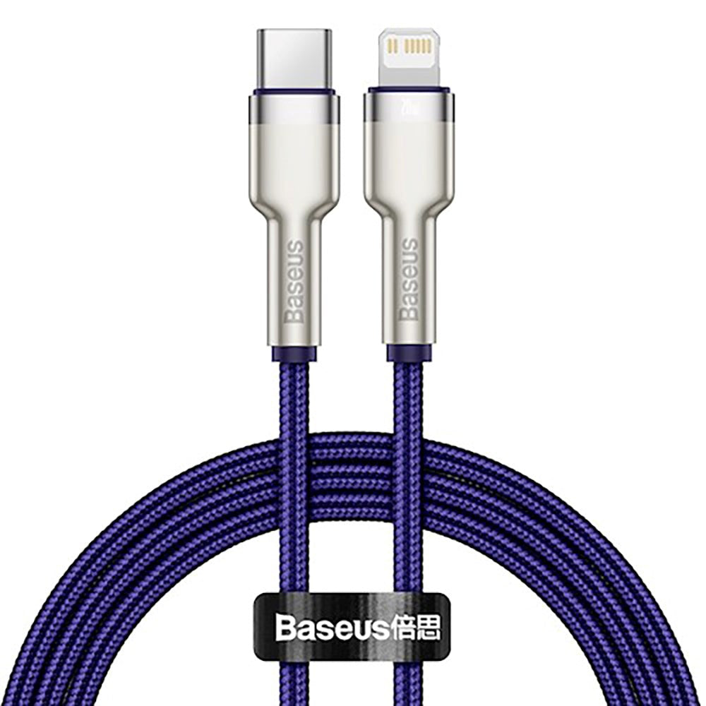 Baseus Cafule USB-C to Lightning Cable PD 20W - 1m - Purple