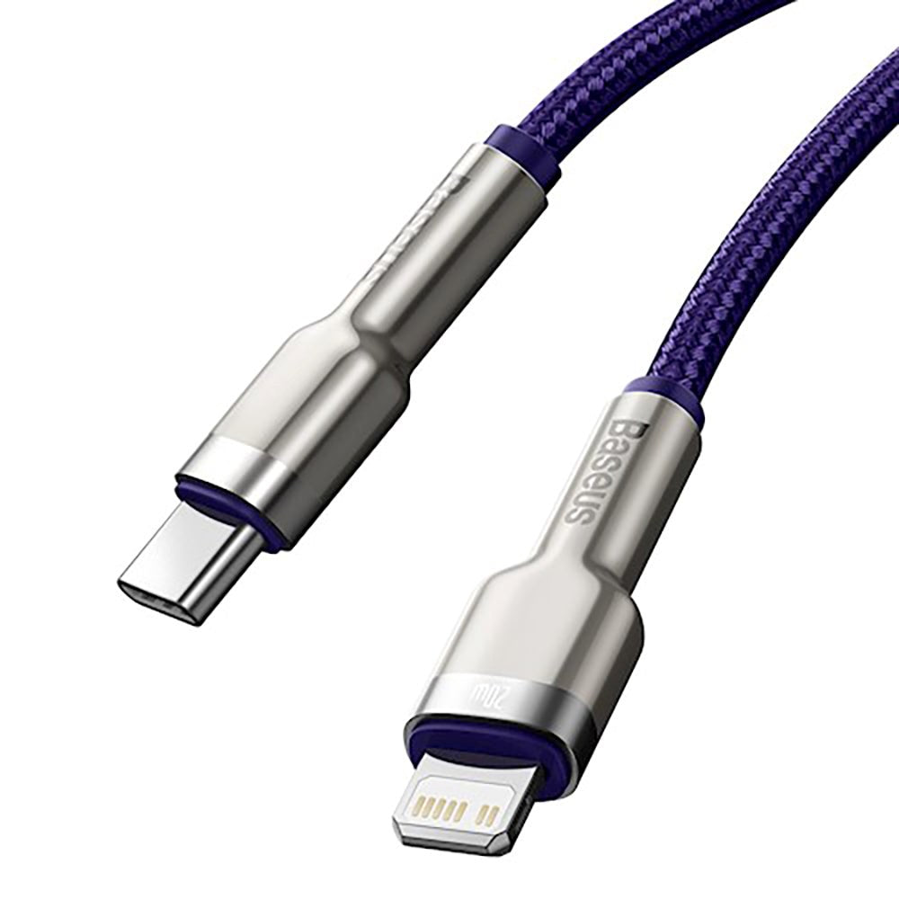 Baseus Cafule USB-C to Lightning Cable PD 20W - 1m - Purple