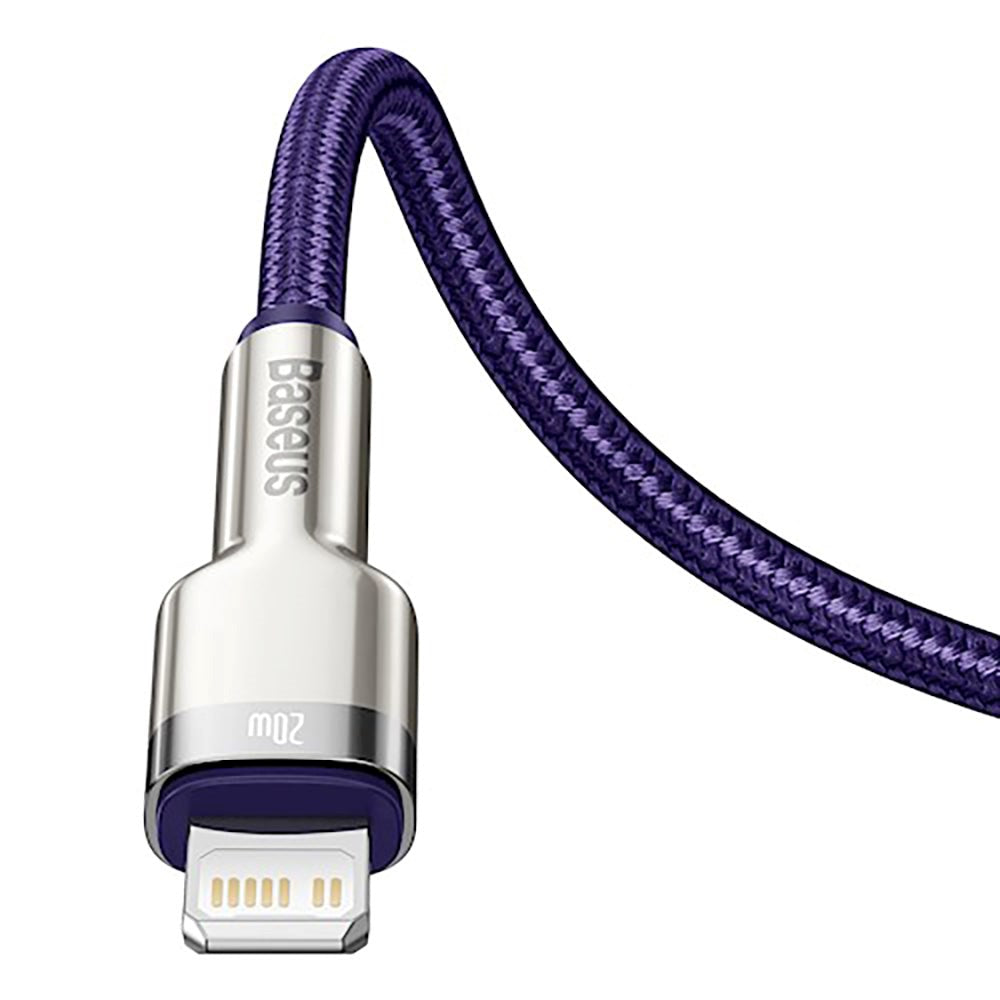 Baseus Cafule USB-C to Lightning Cable PD 20W - 1m - Purple